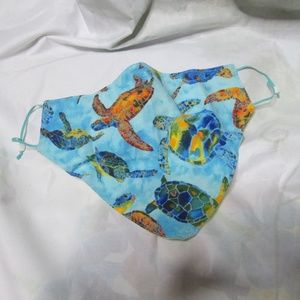 Sea Turtles dual layer bandito dust mask